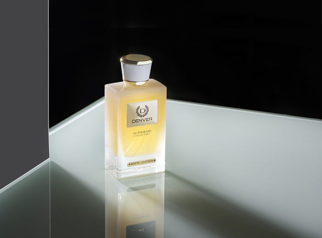 denver white leather perfume
