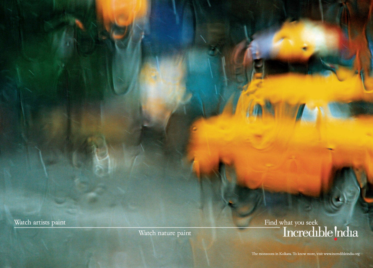 Incredible India Vikas Dutt Photography Ogilvy Yellowtaxi Kolkata Monsoon